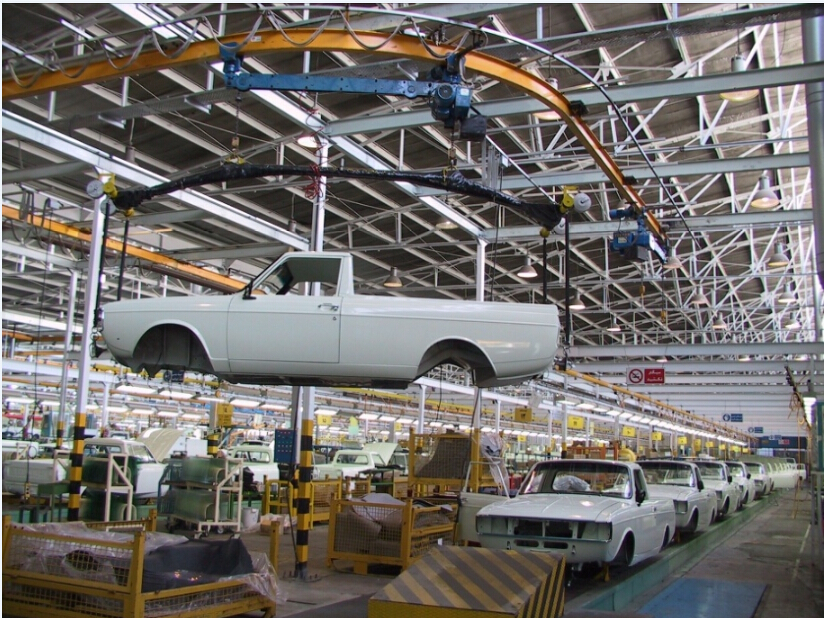 Crane in Automobile Industry