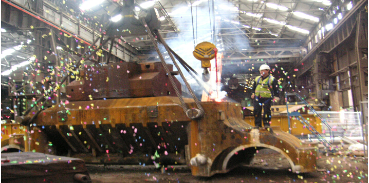 Crane in Mechanical Industry